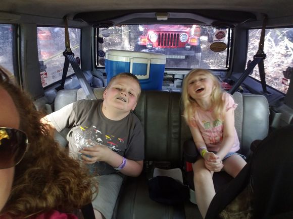 This kids had a blast, not that you could tell or anything.