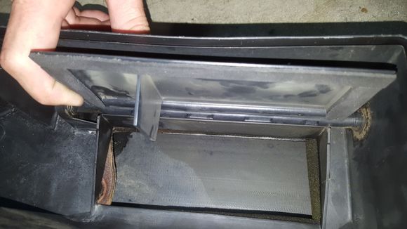 This flap did not have any kind of foam on it so I sealed it off with a layer of foam as well.