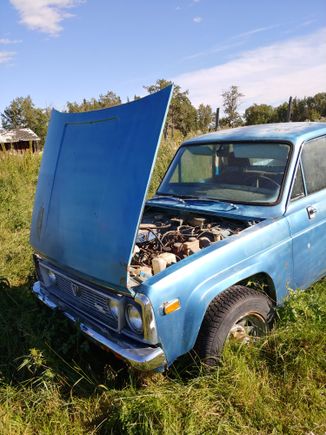 Sat in a field with a seized engine for 15 years