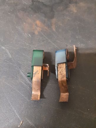 The green is the XJ switch, and the blue one is the MJ.