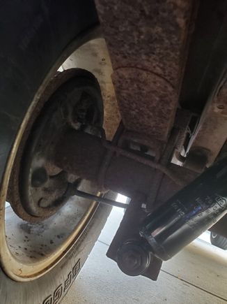 This is the part of the rear line that is on it now.