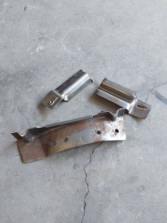 Sorry I didn't take a picture before I cut the OEM rear bracket, but if youre following them I am sure you know what it looks like. No real math here, i eyeballed it and cut it level with the middle.