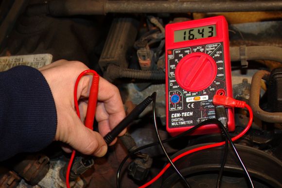 Coolant Temp. Sensor Ohms Check.  Ambient Air temp is approximetely 36 degs.