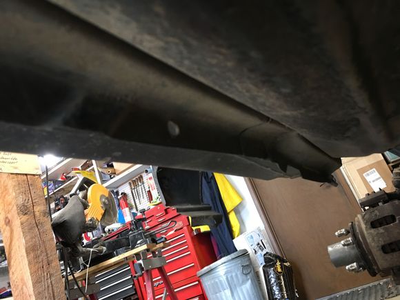 I cut just inside of the body seam.