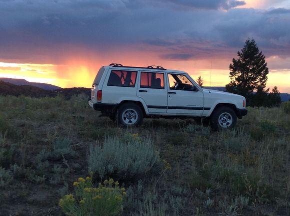 On top of Douglas Pass Colorado
