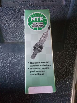 New 02 sensor.  I have no idea when (if ever) the 02 sensor had been replaced.