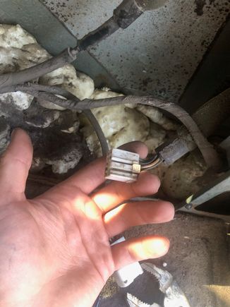 Pin broke off into this one