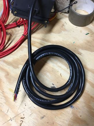 Whip with 6 wires inside