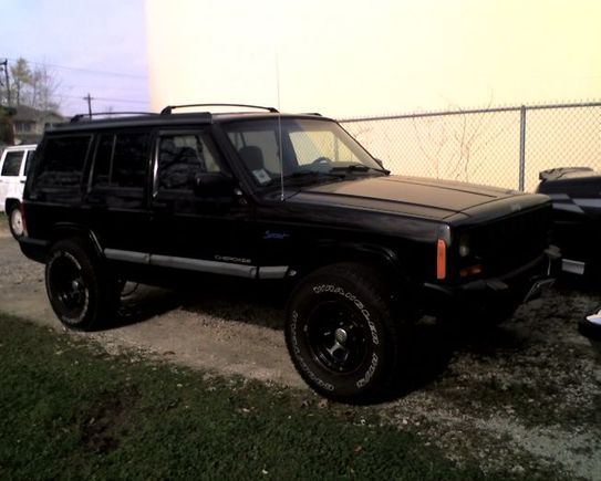 My '98, Bitchy the Black Jeep.