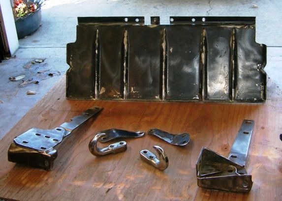 Recovery points - About 30 min of wire brushing the parts and an inspection for cracks and they're ready to paint.