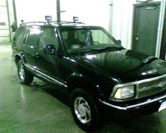 95 Chevy Blaza (first 4WD vehicle I've owned and found my love of mudd with this thing)