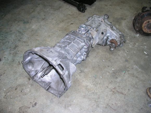 rebuilt trans its back and yes it herts when i bend over