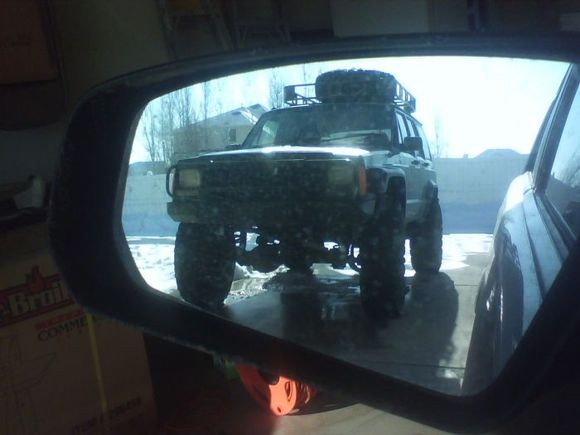 In the rear view