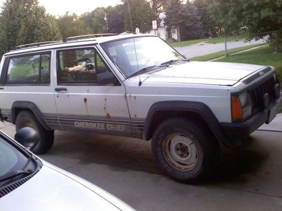 Buff out some of the rust?