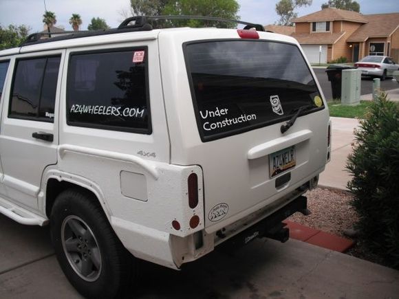 stickers on