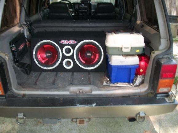 cargo area until roof rack is completed