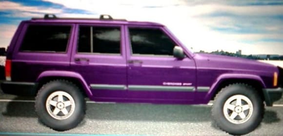 Some day I will have a purple Jeep :D