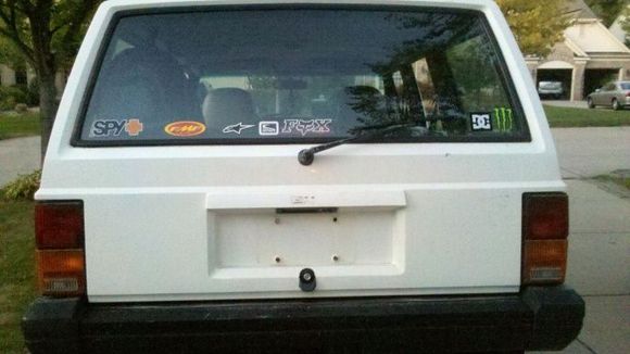 I had some stickers laying around and decided to throw them on