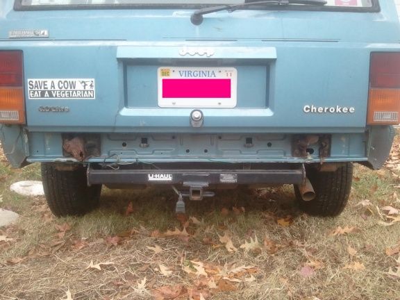 13
No Bumper - Rusted Broken Brackets