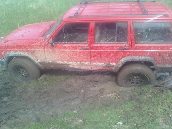 a little stuck