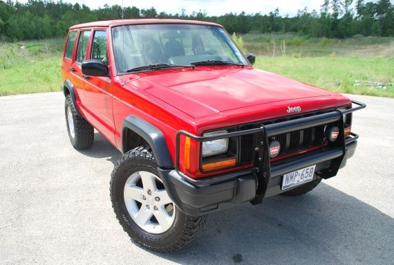 97 jeep 2wd before 4x4 swap
