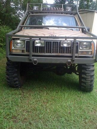 front of the ol' gal "Camie"