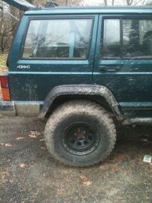 Before I took off the fender flare.