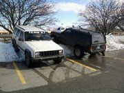 mine stock by my buddys lifted one