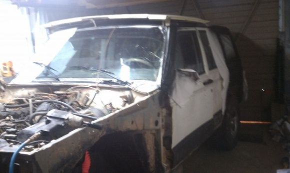 old doors and fenders