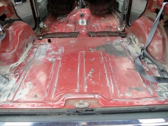 rear hatch area prep