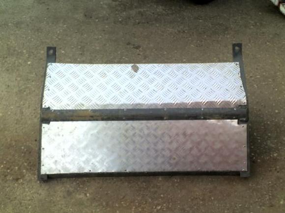homemade tank skid plate