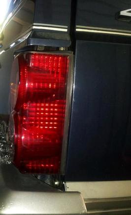Jeep 2500 tail light - side view