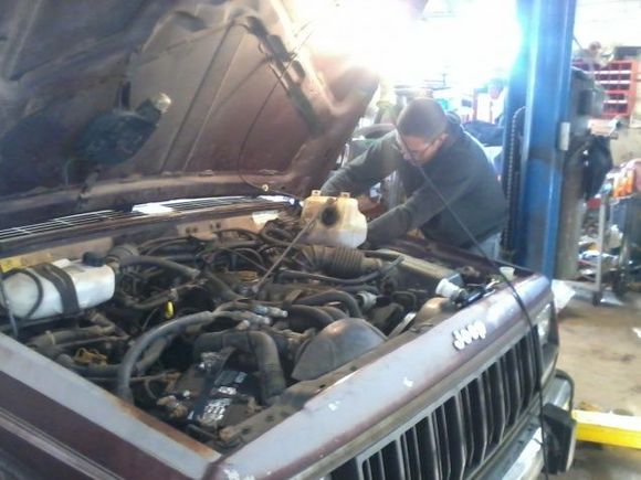 New master cylinder installed