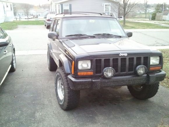 Fender Flares painted and put back on