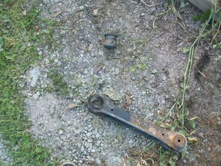 the old lc arm its was bent and broke