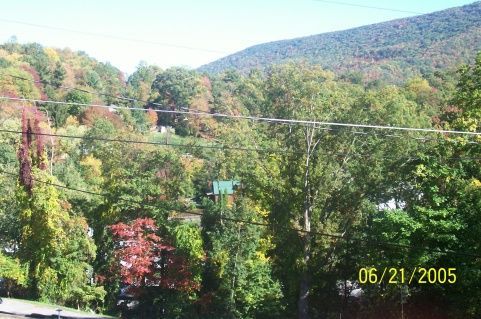 View from my front door. Random, I know...But this kinda gives you an idea of the terrain around here.