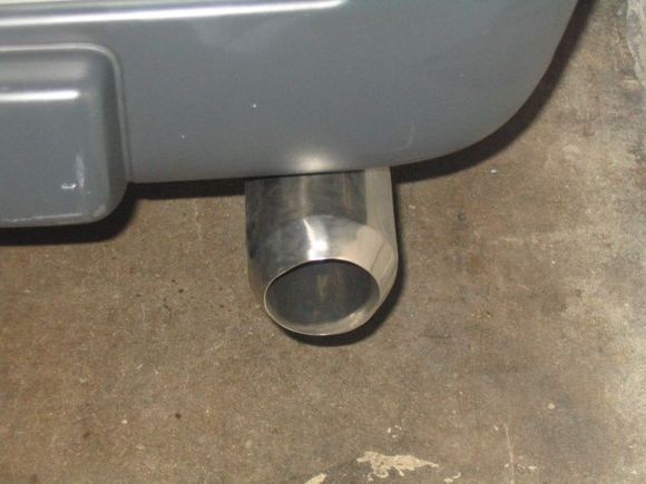 Stainless Tip installed correctly