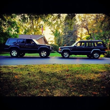Rambo meets my 92 XJ, at last.