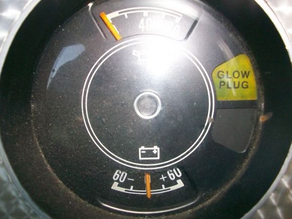my glow plug light in my 82 j-10