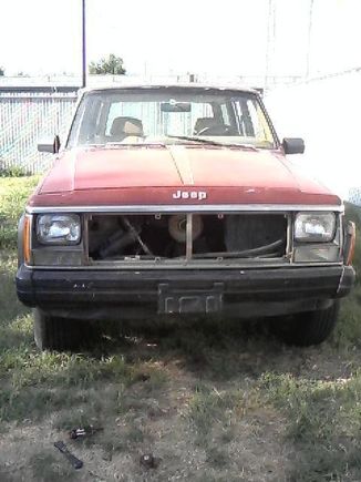 BIG RED without his grill