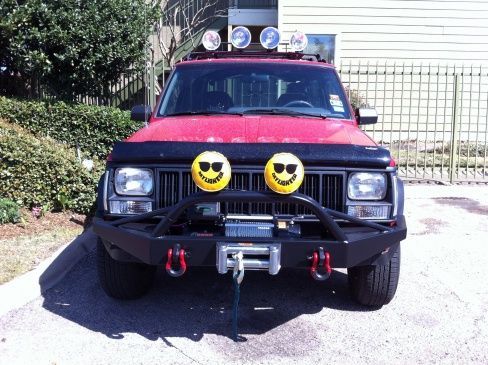 1996 Jeep Cherokee Winch Front 2