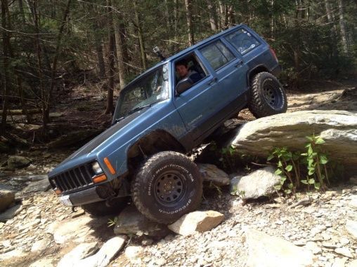 it's first real offroad trip out after lifting