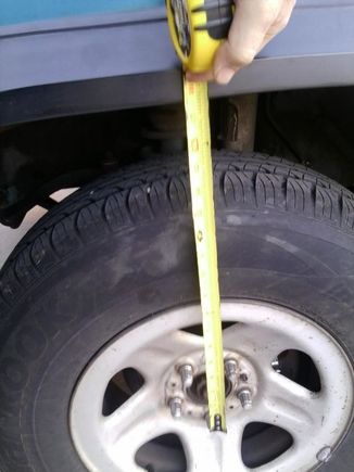 17.5" Front - Before