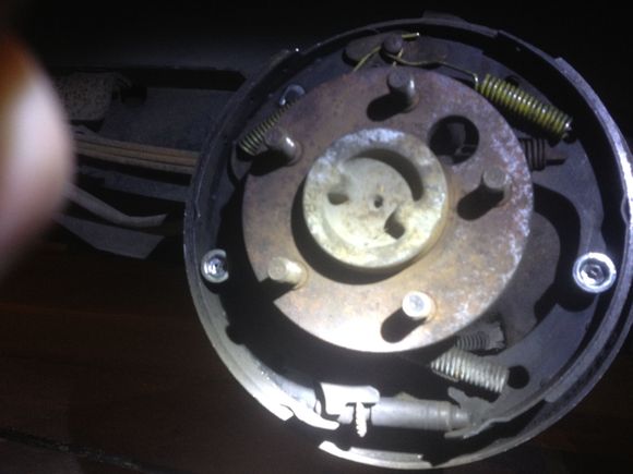 brake assembly bottom