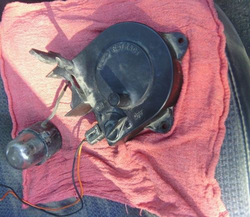 The seller kindly sent approximately 3' of wire harness. - If you are unfamiliar with these lights, they have a 20' retractable light so you can bring the light to where you need it.