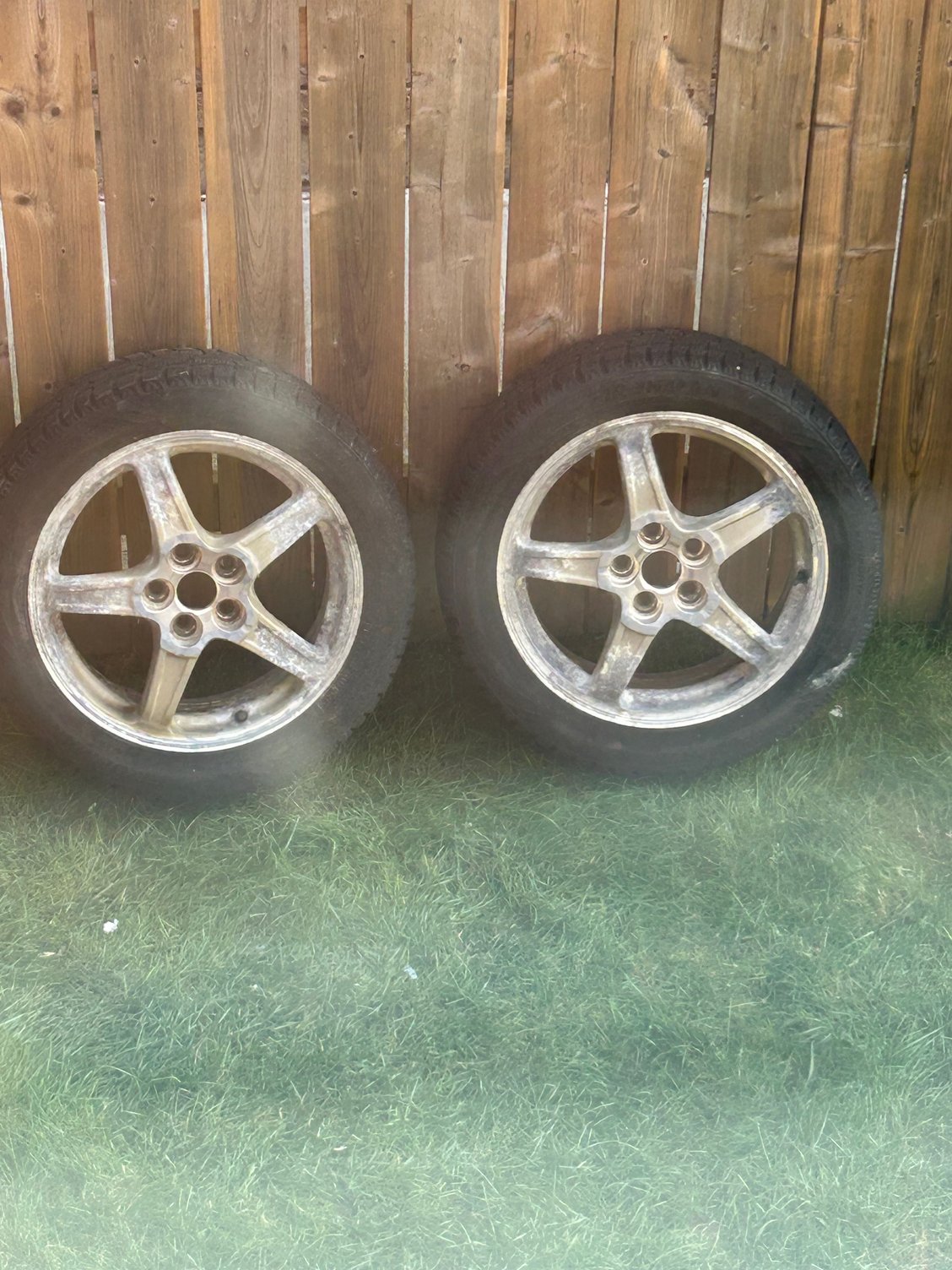 Clean the adhesive and crap off