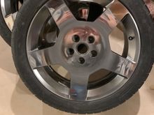 I polished the Cobalt SS 18” rims.