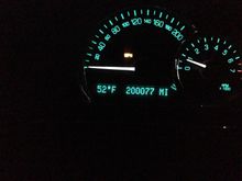 Nope! This 2009 SS has a 200 speedometer 