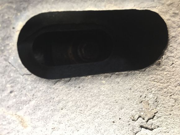 See the bolt thru the second hole?