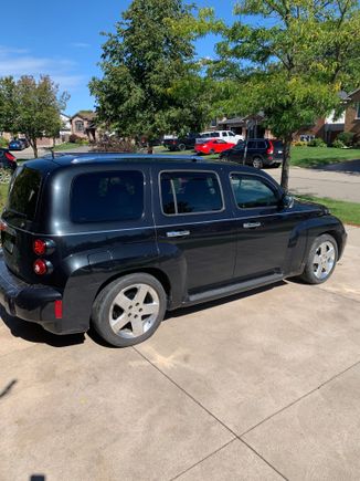 I got the 2LT rims cleaned up and mounted 